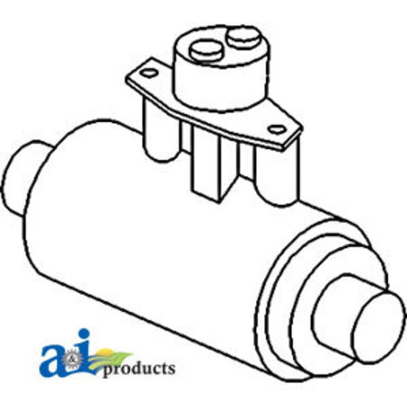 A & I PRODUCTS Cylinder, Brake Slave (RH) 5" x5" x3" A-3477381M93